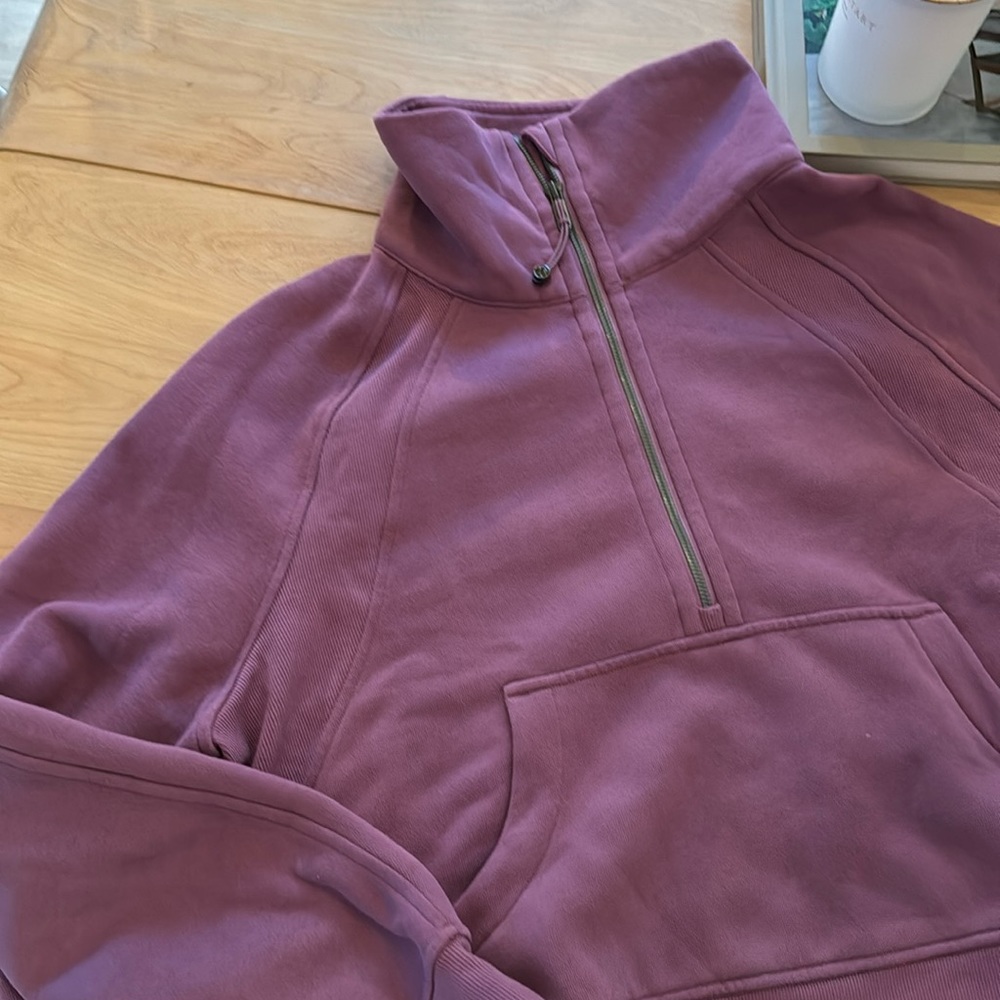 lululemon scuba half zip